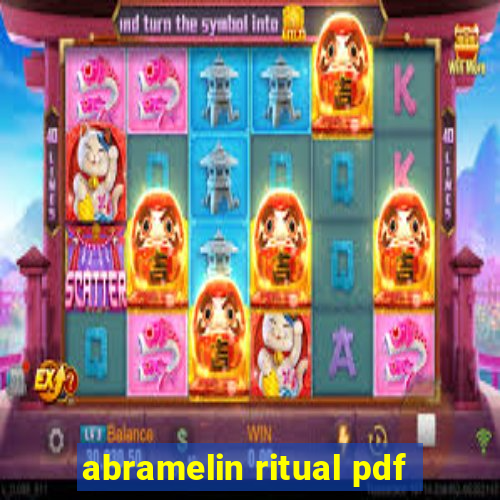 abramelin ritual pdf