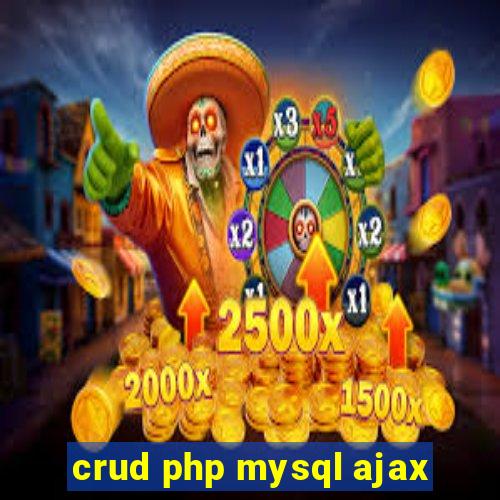 crud php mysql ajax