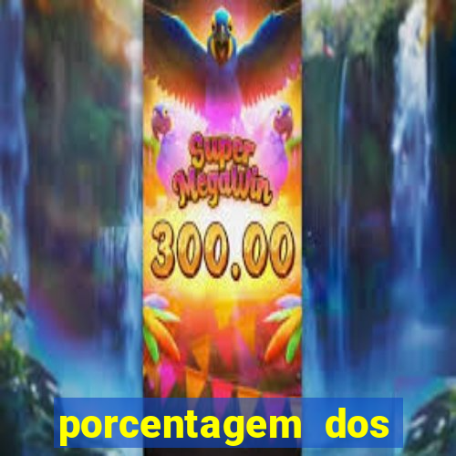 porcentagem dos jogos slots pg