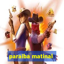 paraiba matinal