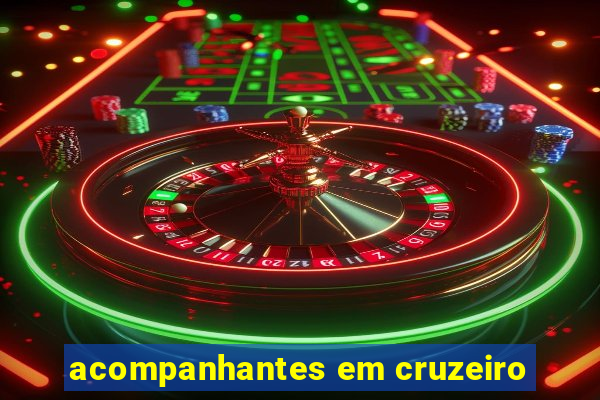 acompanhantes em cruzeiro