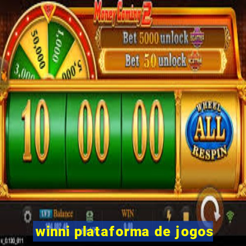 winni plataforma de jogos