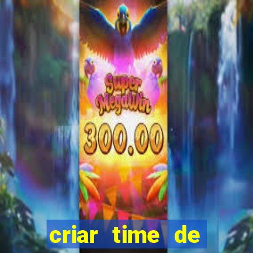 criar time de futebol simulador