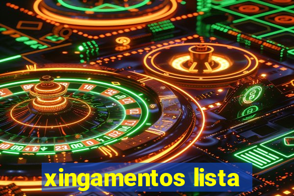 xingamentos lista