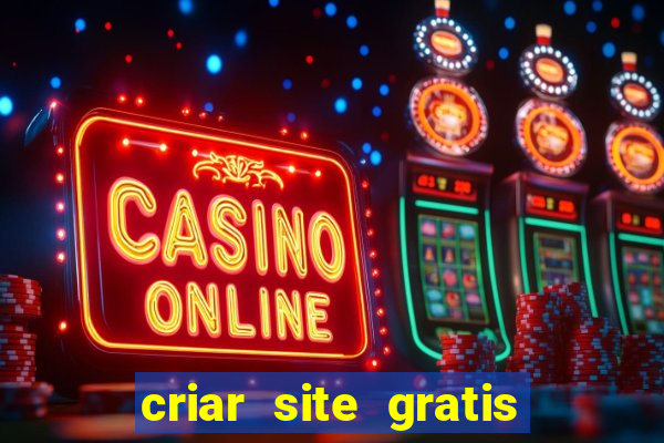 criar site gratis de jogos