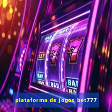 plataforma de jogos bet777