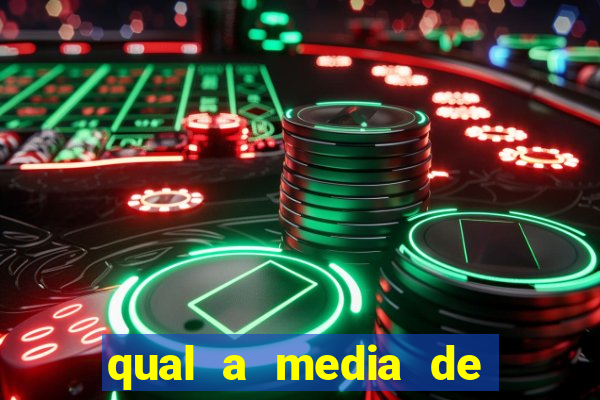 qual a media de escanteio por jogo